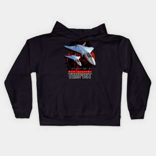 BAE Systems Tempest Next-Generation Fighter Jet Kids Hoodie